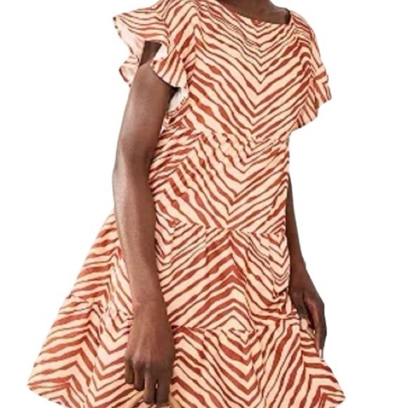 Mini Dress NWT | Women Medium| Brown/Tan - Picture 1 of 8
